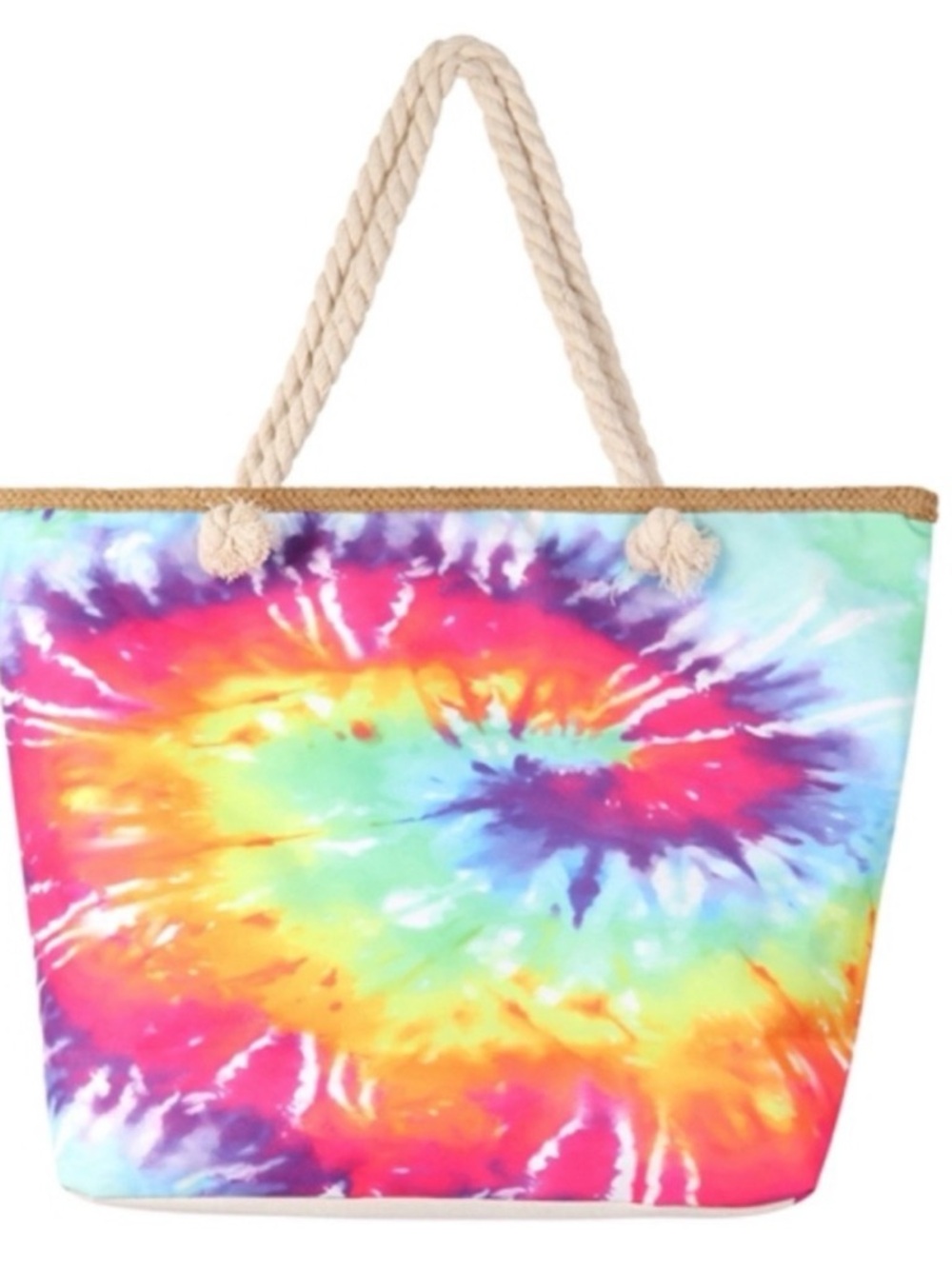 Beach, Weekender Canvus Zipper Tote Bag.